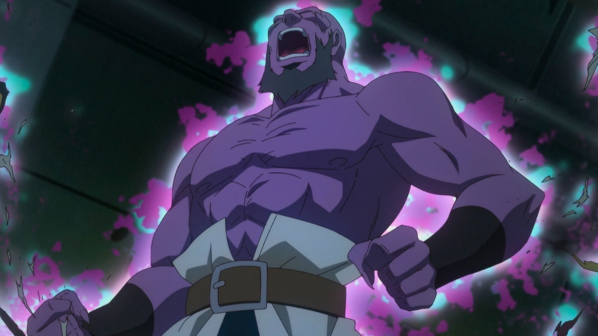 Goaz undergoes transformation in I'm the Evil Lord of an Intergalactic Empire! episode 11 (Image via Quad)
